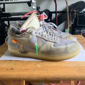 Off white Airforce 1 size 10.5 used NO BOX